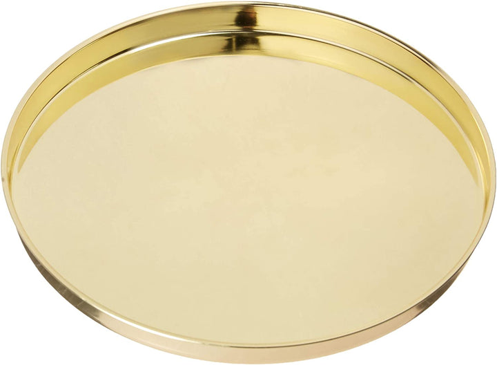 Serving Tray Belmont Round Gold
