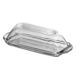 Glass Butter Dish With Cover