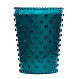 Hobnail Glass Candle