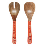 Salad Servers, Mango Wood "Solstice"