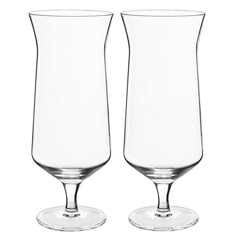 "Raye Crystal" Hurricane Glasses (Set of 2)