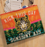 Sunshiny Ass Zipper Pouch