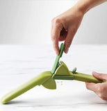 CleanForce Garlic Press, "Green"