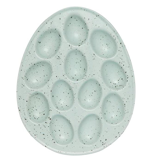 Tray Deviled Egg Robin Blue