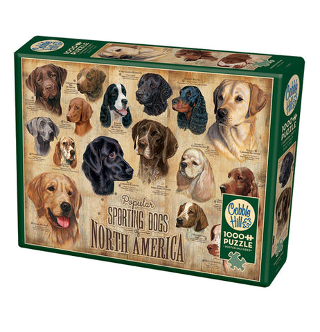 Sporting Dogs 1000-Piece Puzzle