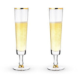 "Wedding" Champagne Flutes (Set of 2)
