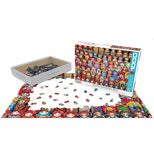 Russian Matryoshka Dolls 1000-Piece Puzzle