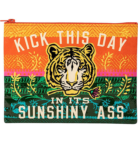 Sunshiny Ass Zipper Pouch