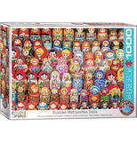 Russian Matryoshka Dolls 1000-Piece Puzzle