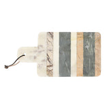 Marble Cutting Board with Leather Tie