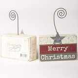Photo Holder "Merry Christmas"