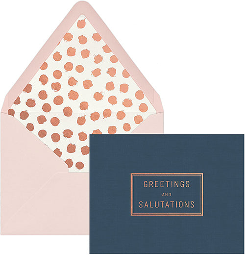 Greetings &amp; Salutations Notecards