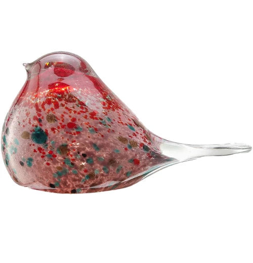Red &amp; White Spotted Bird