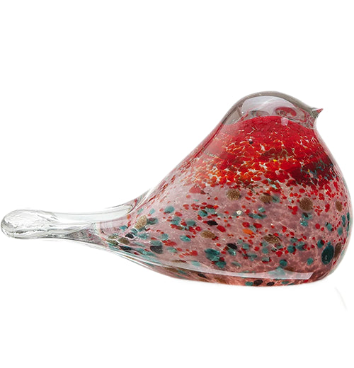 Red &amp; White Spotted Bird