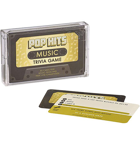 Music Trivia Card Game