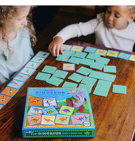 "Shiny Dinosaur" Memory and Matching Game