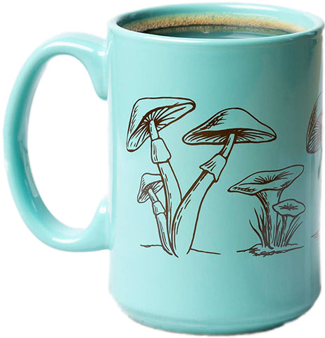 Mushroom Ceramic Coffee Mug