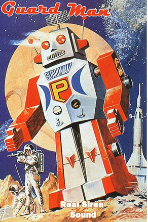 "Vintage Robot Toy" Matchbox