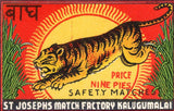 Tigers Mini Matchbox