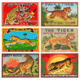 Tigers Mini Matchbox