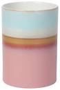 Reactive Glaze Aurora Utensil Crock, Pink