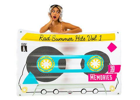 Giant Mixtape Pool Float