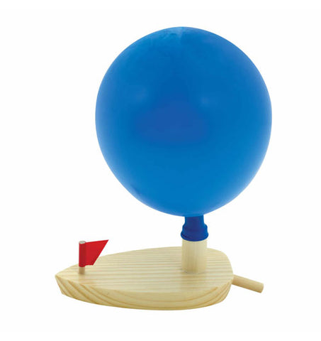 Balloon-Powered Boat