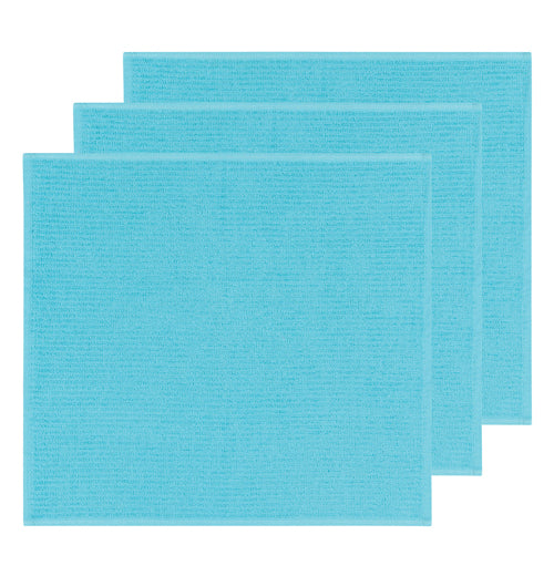 These are 3 blue Barmop dish towels.