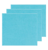 These are 3 blue Barmop dish towels.