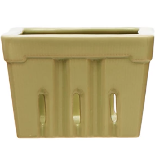 Stoneware Berry Basket
