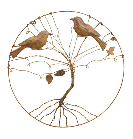 Birds In Tree Wall Decor