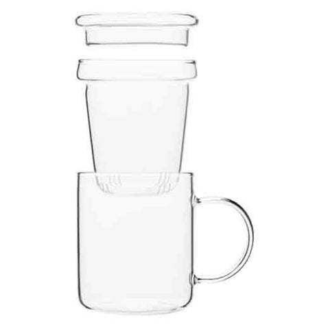 Pinky Up - Blake Glass Tea Infuser Mug