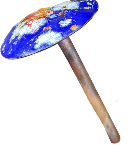 Copper Enamel Mushroom