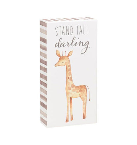 "Stand Tall" Box Sign