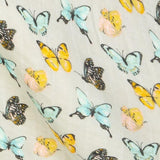 "Butterflies" Bamboo Swaddle Blanket
