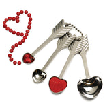 Heart Shape Measuring Spoons