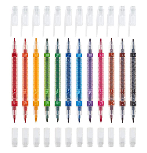 Calligraphy Duo Double-Ended Markers (Set of 12)
