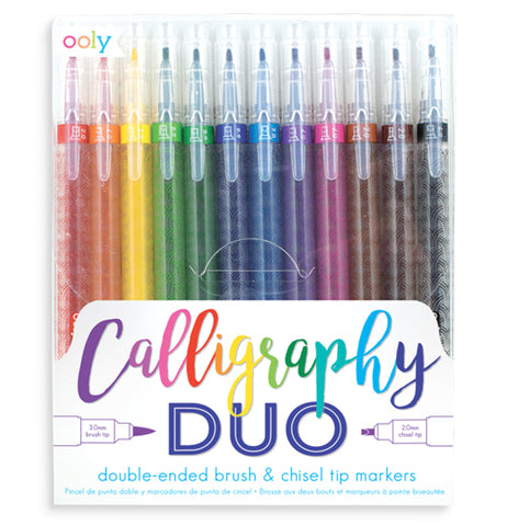 Calligraphy Duo Double-Ended Markers (Set of 12)