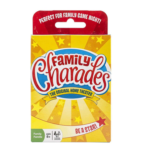 Family Charades Card Game