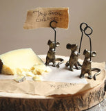 Cast Iron "Mouse" Card Holder