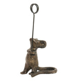 Cast Iron "Mouse" Card Holder