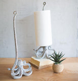 Cast Iron Octopus Paper Towel Holder