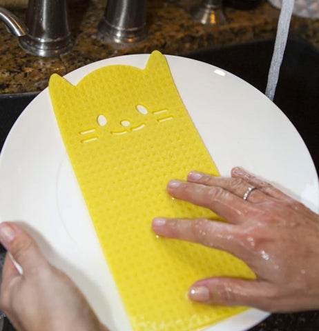 Cat Reusable Cleaning Cloth