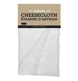 Woven white cotton gauze cheesecloth.