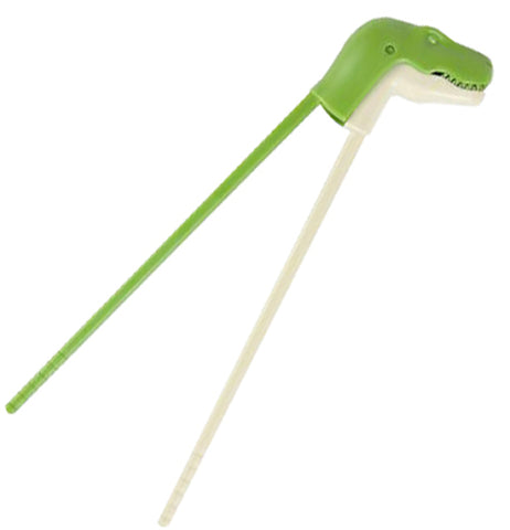 Green T-Rex Shaped Chopsticks