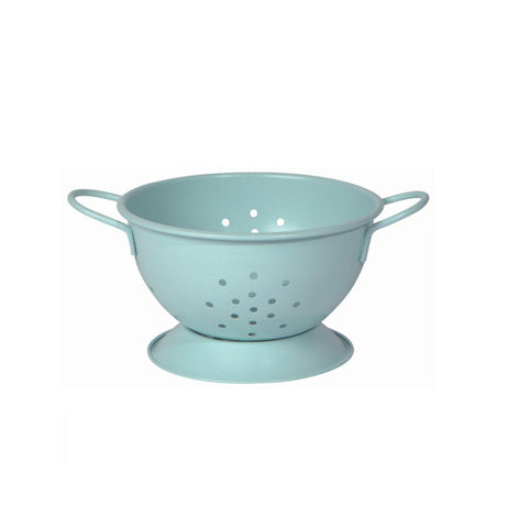 Colander, Matte "Robins Egg"