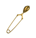 Stainless Steel Gold Heart Tea Strainer