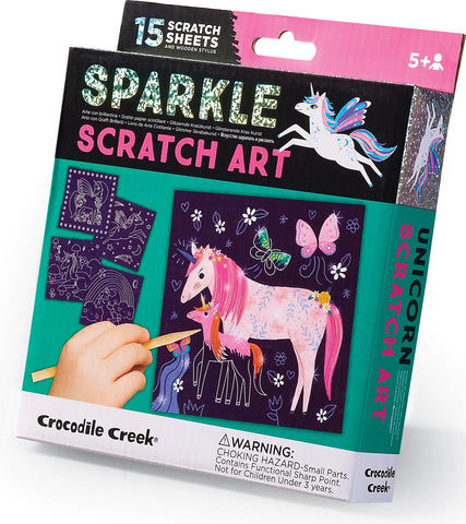 Sparkle Scratch Art "Unicorn"