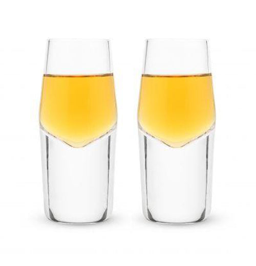 "Raye Heavy Base Crystal" Shot Glasses (Set of 2)