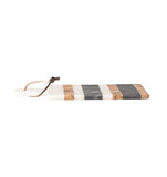 Marble Cutting Board with Leather Tie